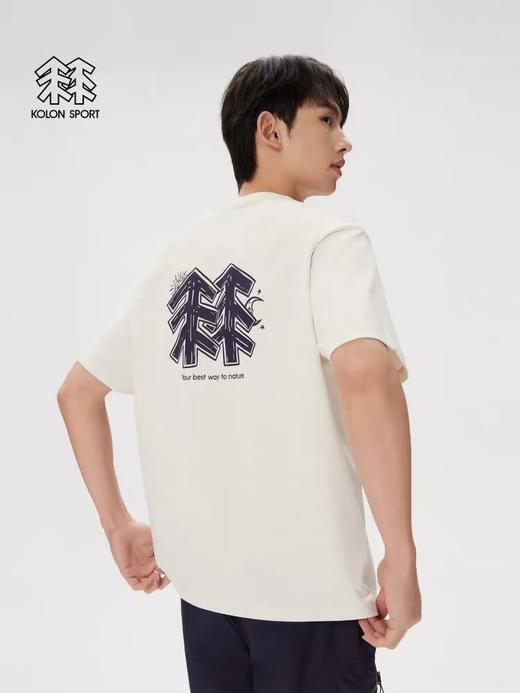 原单，KOLON SPORT SECO圆领T恤，都市通勤优选，科技与舒适的完美结合 商品图2