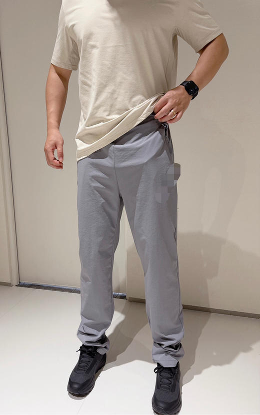 48-7 签约面料 三箭头 轻薄软糯 弹力速干 男士抽绳松紧 休闲裤 商品图7