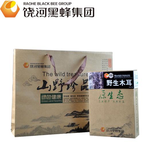 饶峰 原生态木耳礼盒 500g 商品图0