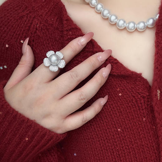 珍珠戒指合集｜南洋金珠·澳白·大溪地甄选 商品图11