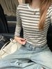 <曾小咸推荐>4.11现货秒杀 ！微信超特价！韩系彩色条纹t恤 日常119.99 立减60 秒杀59.99！！ 商品缩略图7