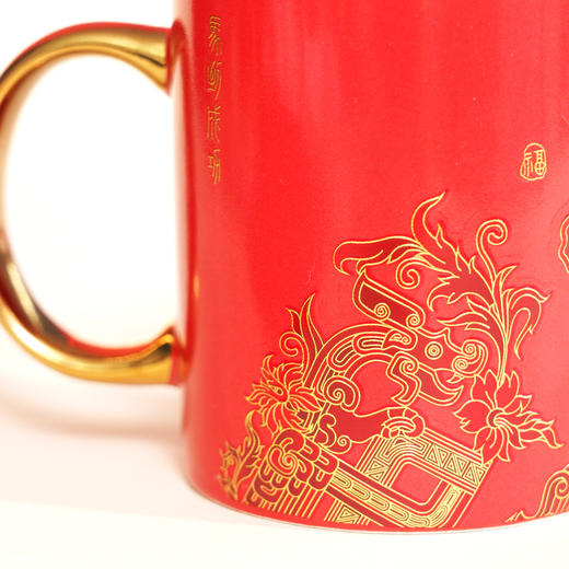 热卖中！！ 马到成功温变杯 景德镇匠心瓷 办公居家高颜值饮水杯礼盒 商品图4