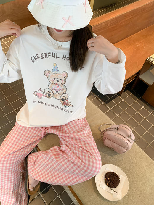 <曾小咸推荐>4.11现货秒杀 ！微信超特价！萌趣小熊长袖T恤 日常139.99 立减80 秒杀59.99！！ 商品图8