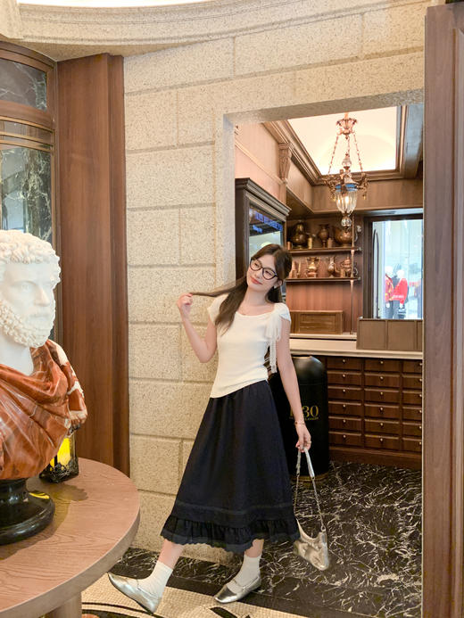 <曾小咸推荐>4.11现货秒杀 ！微信超特价！3色韩系坑条针织短袖 日常159.99 立减100 秒杀59.99！！ 商品图7