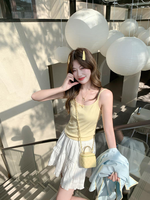 <曾小咸推荐>4.11现货秒杀 ！微信超特价！韩系撞色边衬衫 日常199.99 立减120 秒杀79.99！！ 蝴蝶结吊带背心 日常79.99 立减40 秒杀39.99！！ 商品图14