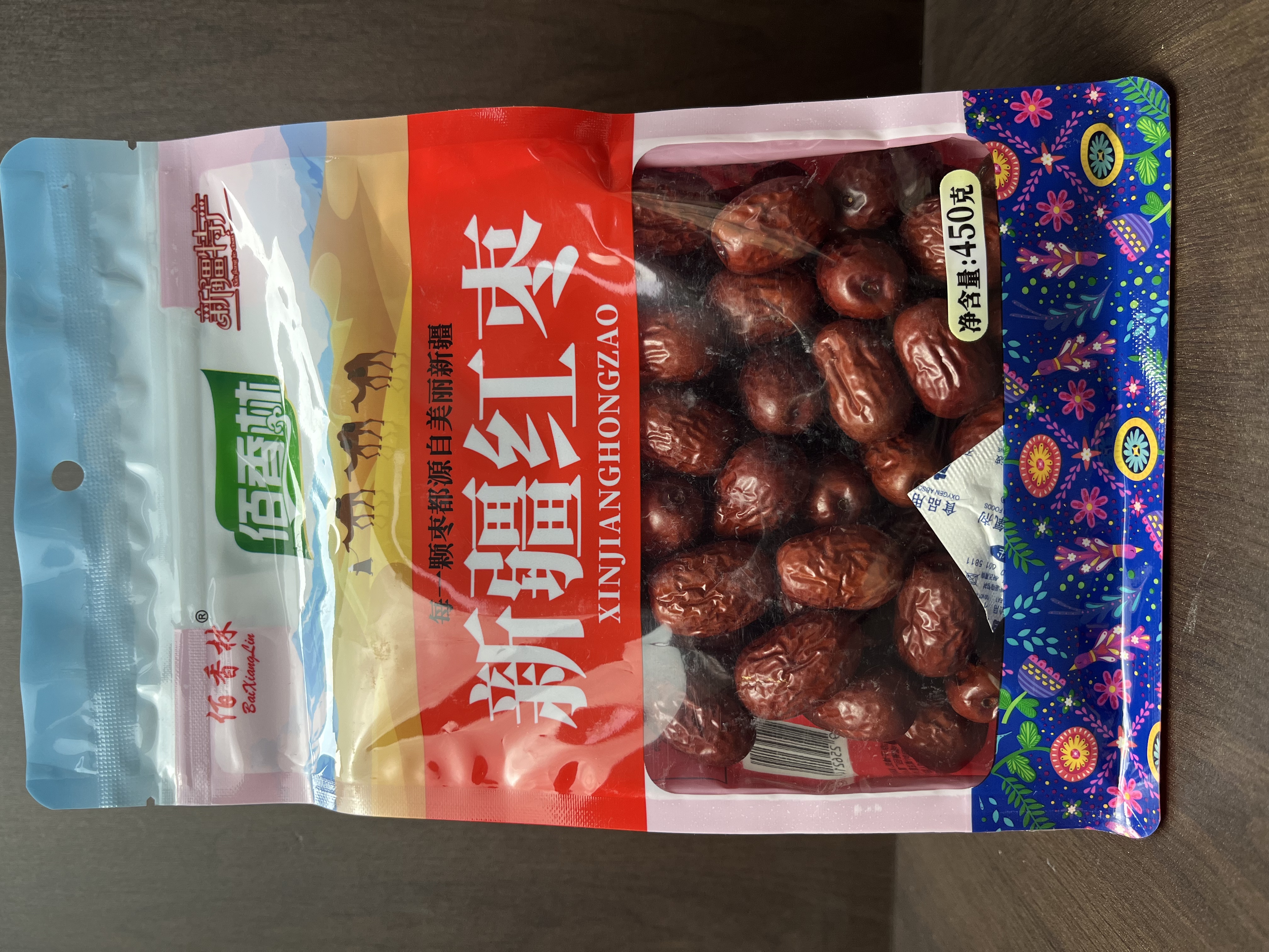 佰香林新疆红枣450g