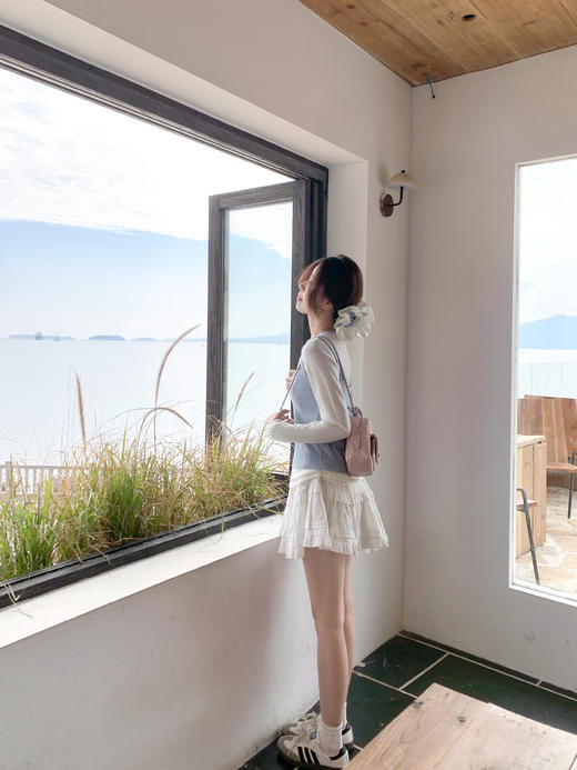 <曾小咸推荐>4.9现货秒杀 ！微信超特价！撞色叠穿两件套 日常 129.99 立减80 秒杀49.99！！ 商品图12