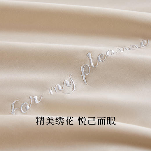 多喜爱 悦己花开蚕丝夏被系列【柞蚕丝填充】【60S天丝棉面料】【精美绣花】【A类标准】【可水洗】【手提包包装】 轻盈透气 柔润丝滑 亲肤凉爽  吸湿透气 紫鸢/蓝星/金葵 商品图2