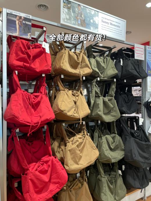 老米优品🎈 优*库平替！《休闲百搭轻便大容量抽绳包》 软软的，大容量~~ 超实用！ 商品图9