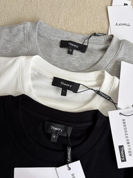 圆领螺纹短袖T恤 商品图3