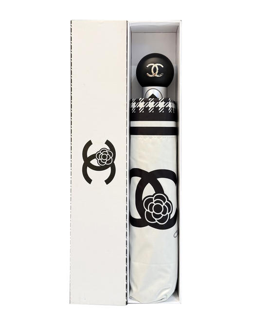 三折自动折叠晴雨伞（不配盒）025 商品图2