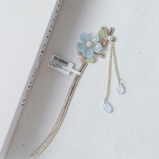 蓝花吊坠发簪-纪念日百货门店同款171043531 商品图2