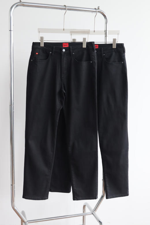 B0S 夏季薄款牛仔黑裤｜利落剪裁，重塑都市型格 NZK264 商品图3