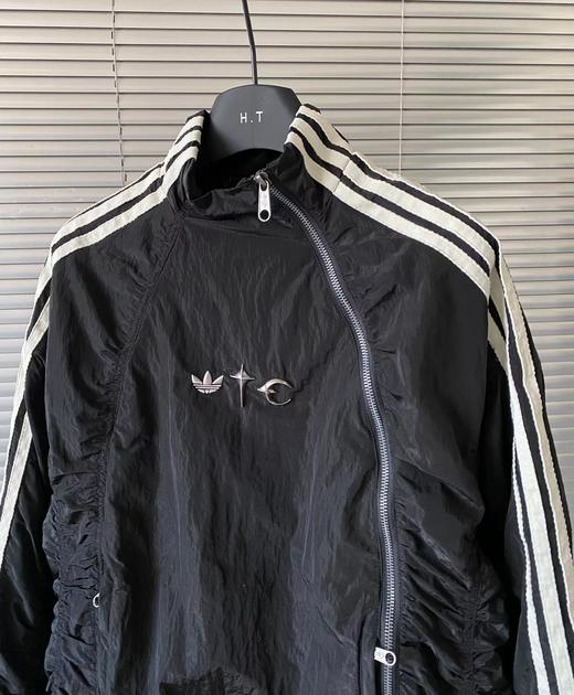 F040907春夏季新款梭织柔软舒适网眼休闲运动日常百搭斜拉链夹克外套 商品图2