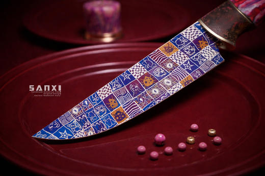 三希堂  现代刀系列  星空小猎  未开刃 商品图4