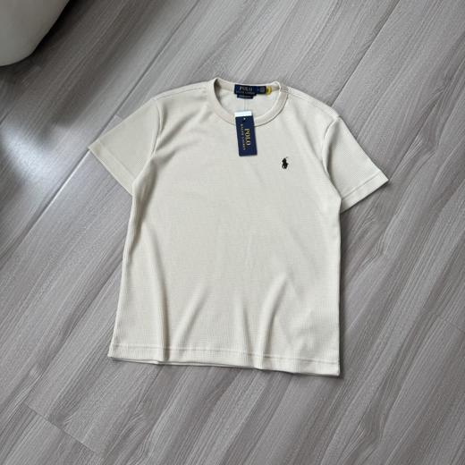 拉夫劳伦  26新款polo华夫格圆领T恤情侣款 商品图8
