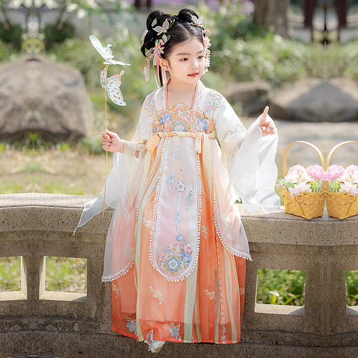 【团购】【苏城纪】清仓特价款女童汉服褥裙洛神赋 商品图5