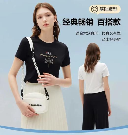 F040929夏季新款女运动时尚百搭休闲透气圆领针织上衣短袖衫T恤 商品图7