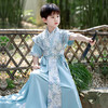 【团购】【苏城纪】清仓特价款汉服男童-花无缺短袖 商品缩略图0
