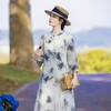 新中式棉麻女装苎麻连衣裙，立领国风复古改良旗袍TT-96222 商品缩略图0