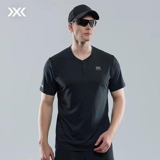 F040912夏季新款日常百搭通勤商务亨利领休闲速干短袖T恤 商品图12