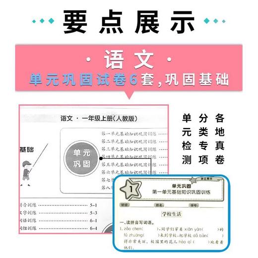 2026春浙江期末下册人教励耘书业小学试卷测试卷全套复习期末总复习 商品图2