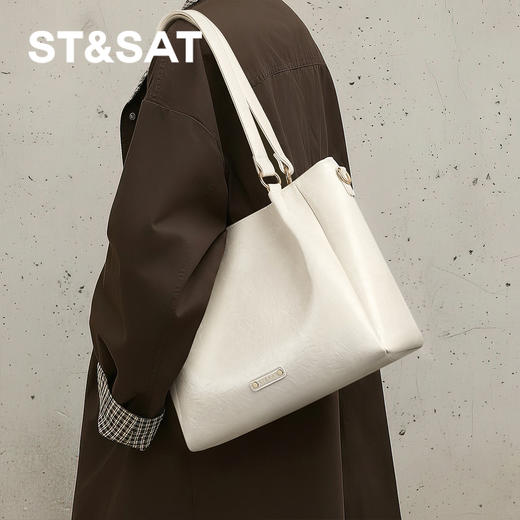 星期六通勤百搭大容量托特包SSD521A0YZ 商品图4