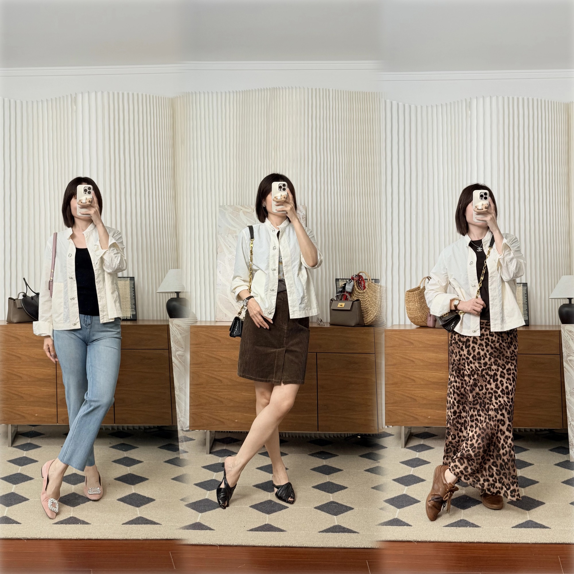 不露声色 大牌感轻薄提花小外套 经典“猪鼻扣”对标专柜四位数以上的质感 春夏抗皱防风防晒小外套