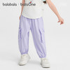 【balaOne】巴拉巴拉童装儿童长裤女童2026新款夏气球工装束脚裤 商品缩略图1