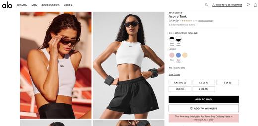 让气质拿捏了，性感工字背心。氛围感美式工装瑜伽背心女C042566 商品图5