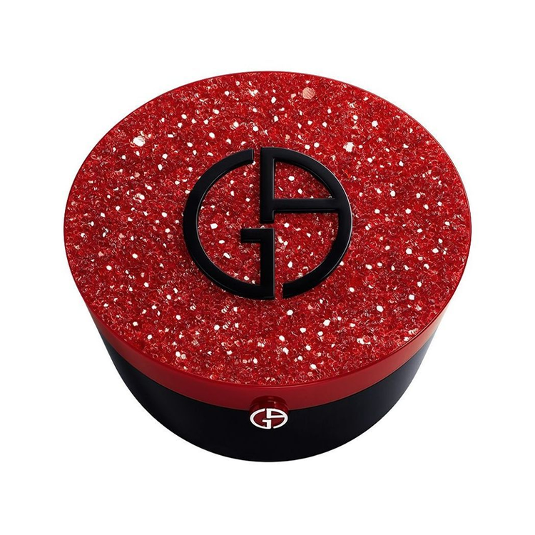 阿玛尼红气垫轻垫精华粉底液粉盒（琉光）有效期至【2029-6-12】介意勿拍