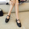 西遇浅口厚底玛丽珍鞋女2026春季新款山茶花小香风优雅时尚单鞋子V0566336 商品缩略图3