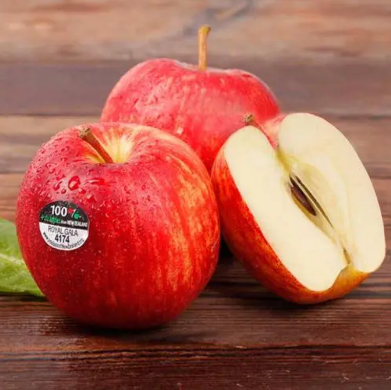 【会员21.5/4颗】新西兰进口加力果 姬娜苹果 大果 750g左右/4颗