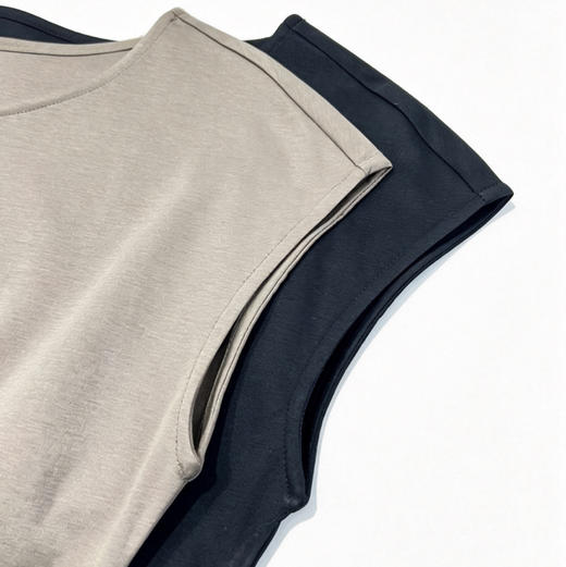 Erdos新品女士无袖T恤！驼色。黑色。自己备注号码颜色 商品图4