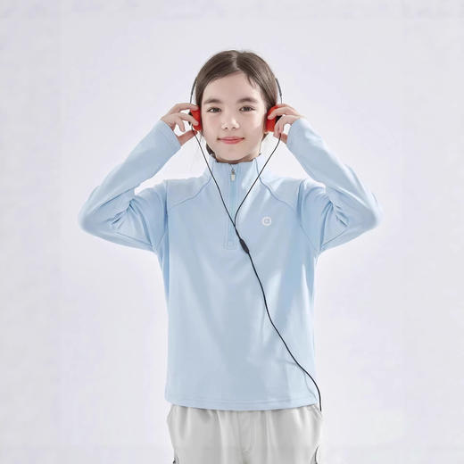 lulu风！男童女童修身上衣！2026户外瑜伽运动上衣糖果色空气层轻氧外套！ 商品图0