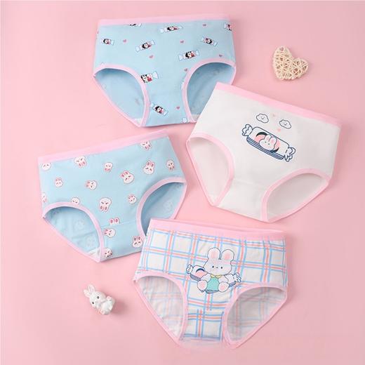 【49元起4条装】女童内裤卡通纯棉儿童三角裤女中小童宝宝内裤全棉女孩-Z601、Z605、Z606 商品图3