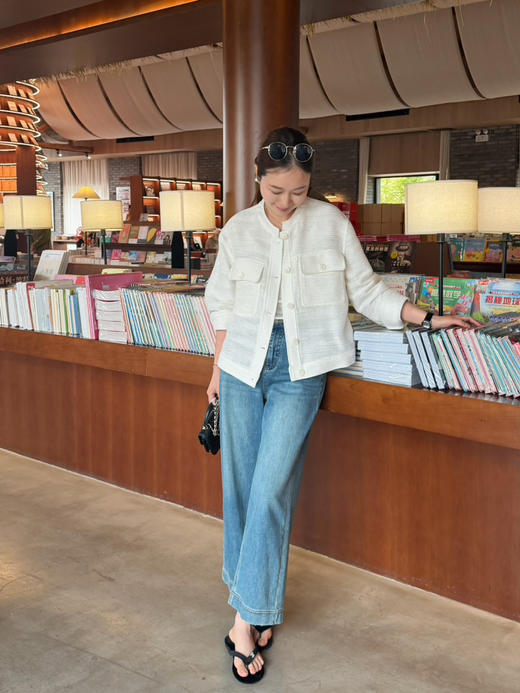 2604214    麻棉 亮丝 休闲外套 商品图4