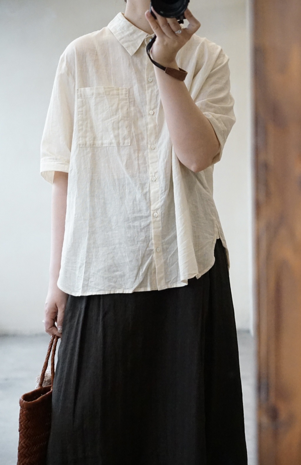 Elsa esturgie短袖衬衫