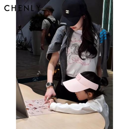 尘衣｜26SS手绘涂鸦小马短袖 商品图0