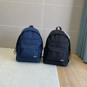 鳄鱼水洗帆布情侣款双肩包
