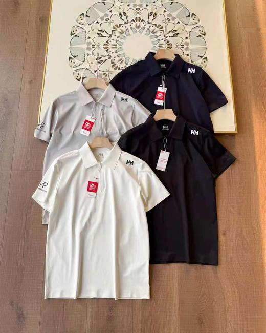 F040911夏季新款无痕半拉链休闲百搭商务翻领门襟拉链短袖Polo衫 商品图0