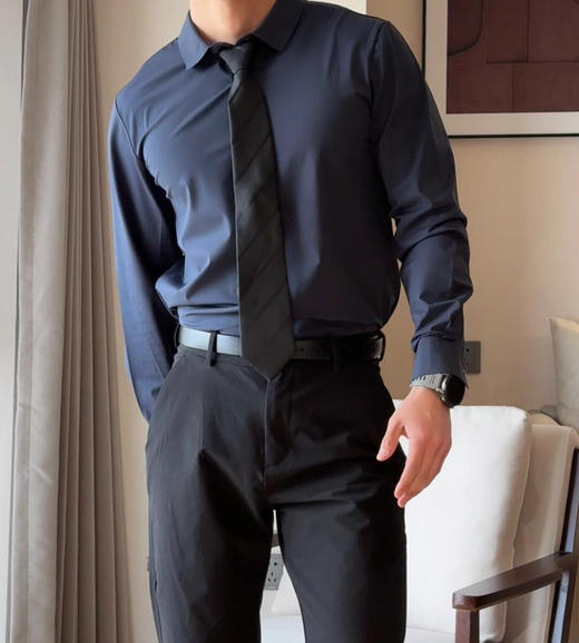 lu同款男士衬衫衬衣032402 商品图4