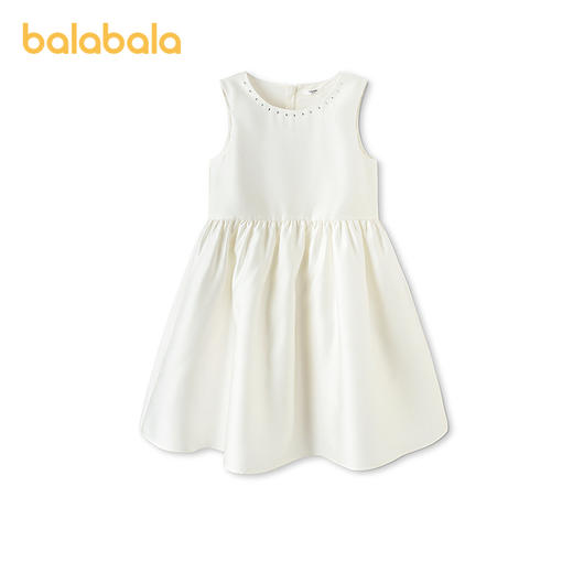 【商场同款】巴拉巴拉女童裙子儿童连衣裙2026新款夏装无袖公主裙 商品图0