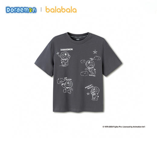 【哆啦A梦IP商场同款】巴拉巴拉童装男童短袖t恤儿童2026新款夏装 商品图4