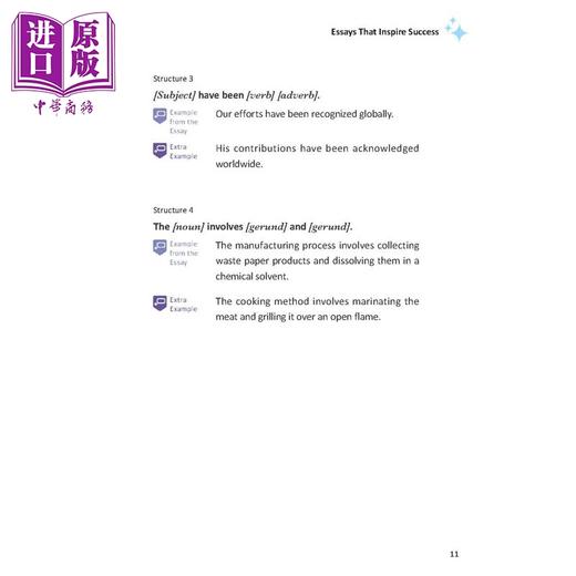 【中商原版】Road to 5 stars Writing 我的作文5星星之旅 香港中学文凭考试 HKDSE 港台原版 英语英文写作 商品图2