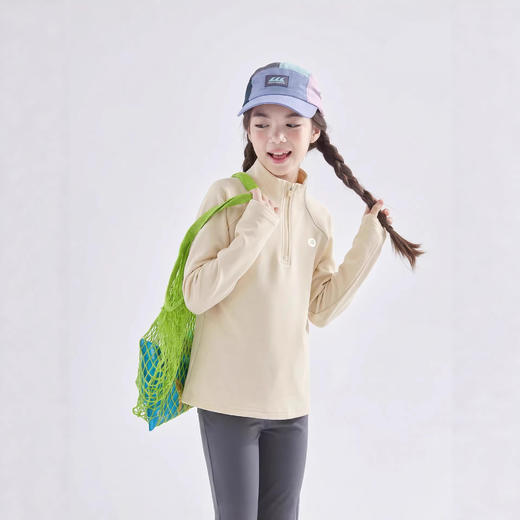 lulu风！男童女童修身上衣！2026户外瑜伽运动上衣糖果色空气层轻氧外套！ 商品图2