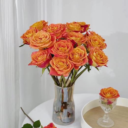 【顺丰冷链/中通空运/EMS空运】玫瑰鲜花任选4扎包邮 云南基地现采现发直发 每一款都是心动花 红玫瑰 黄玫瑰 卡布玫瑰 商品图3