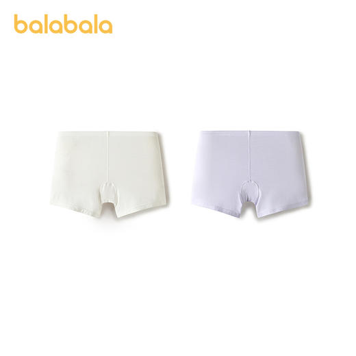 【商场同款】巴拉巴拉女内裤平角裤宝宝安全裤儿童短裤四角两条装 商品图2