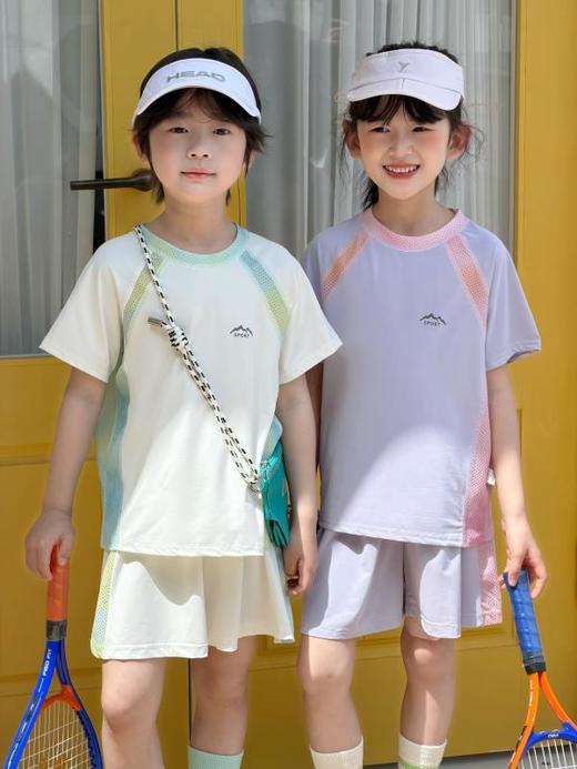 蕉*?同款面料 福利款29.9/套【喜林贝尔 炫彩速干·A类凉皮运动防晒套装】降温黑科技 速干面料 5秒瞬吸体热 原纱防晒 UPF50+ 商品图5