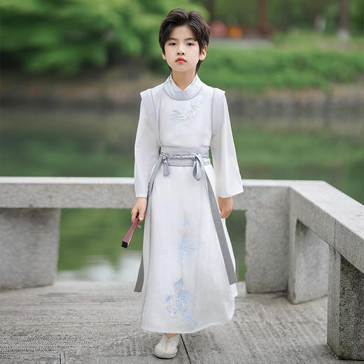 【团购】【温言】苏城纪男童汉服SL3160（长袖） 商品图5